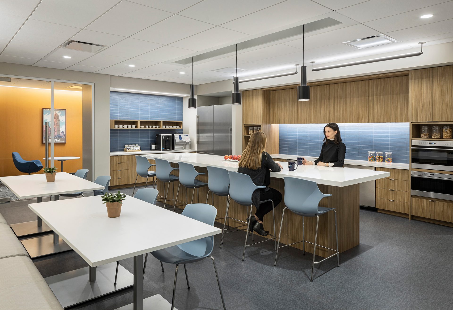 RegentAtlantic workplace design with hospitality elements