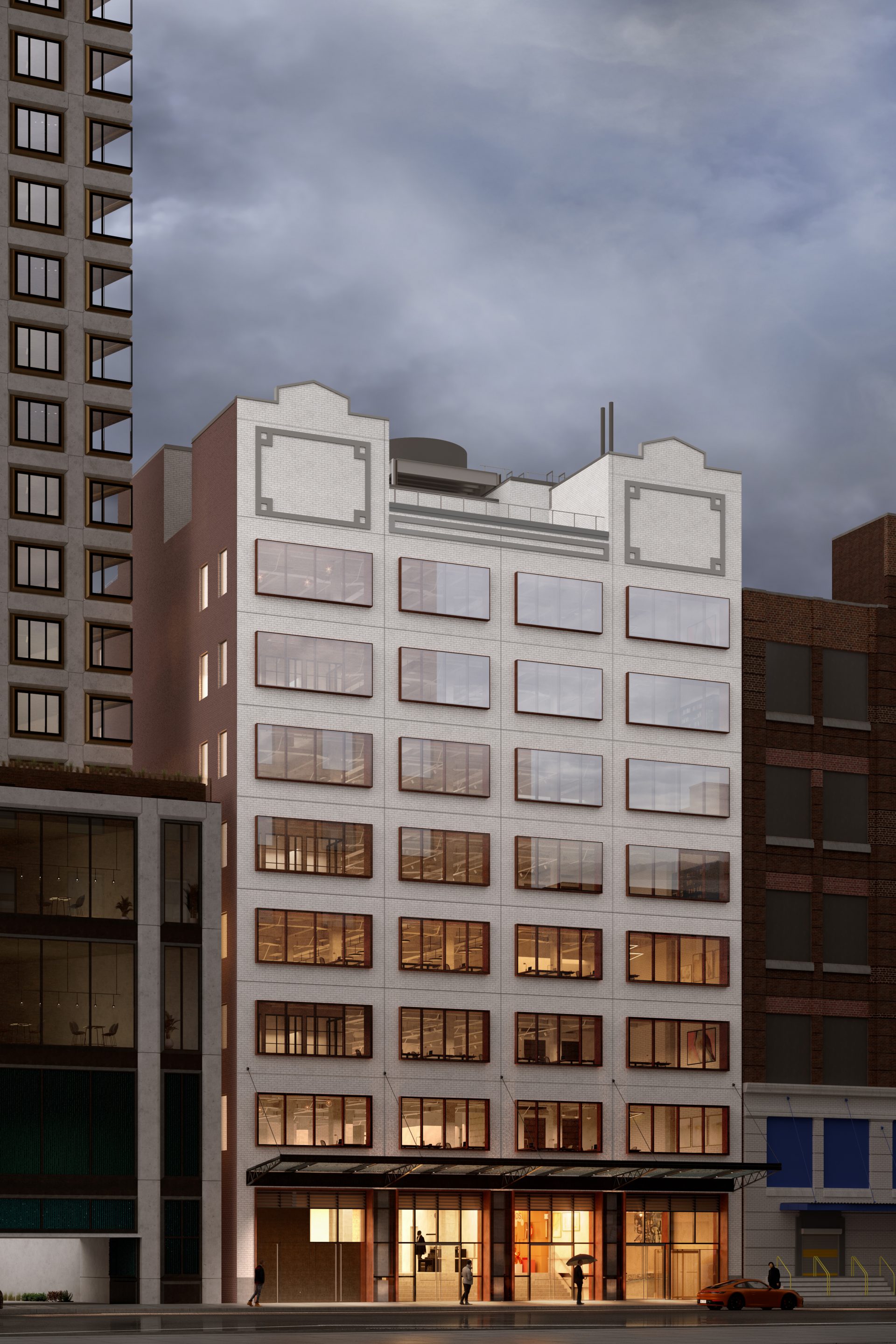 Hero rendering of 541 West 21st Street Building Repositioning